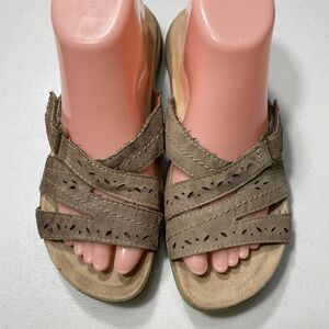 Earth Origins Womens  Tan Sandals Size 7.5 SB-65